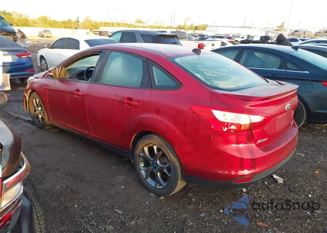 2013 Ford Focus Se from USA, damaged, VIN 1FADP3F29DL175994